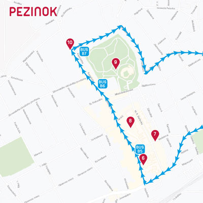 Mapa CHMK 2019 Pezinok